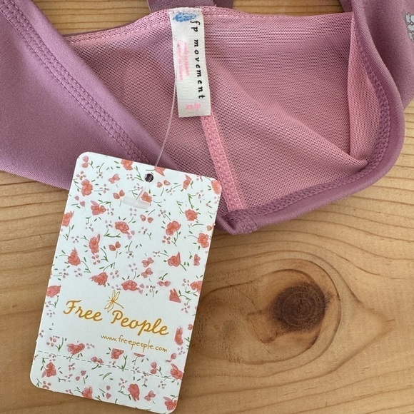 Free People Movement Mantra Bralette Sports bra Raspberry Pink XS FP Movement - Picture 11 of 14